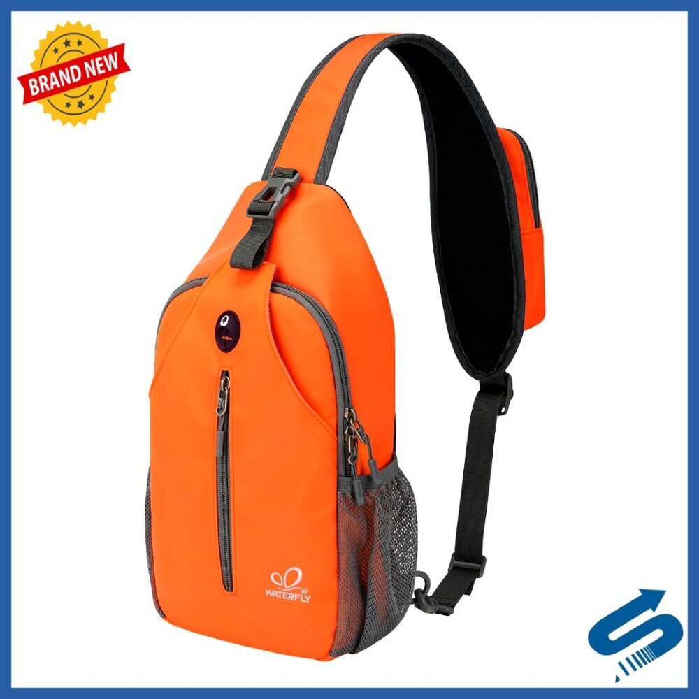 Crossbody Sling Backpack Travel Hiking Daypack Adjustable Strap